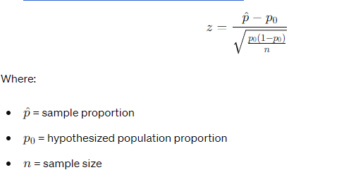 Learn Statistics Hypothesis Testing a Proportion