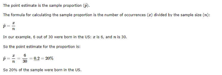 Learn Statistics Estimating Population Proportions