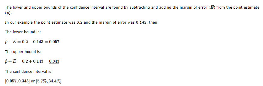 Learn Statistics Estimating Population Proportions