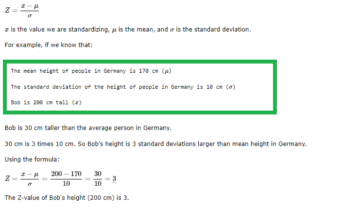 Learn Statistics Standard Normal Distribution